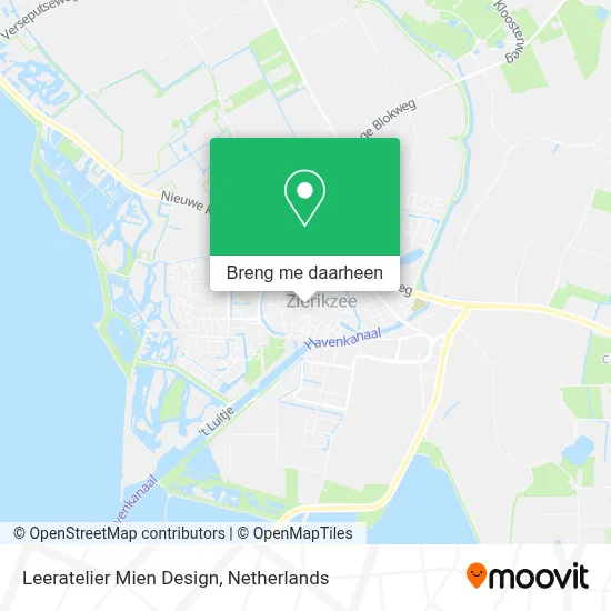 Leeratelier Mien Design kaart