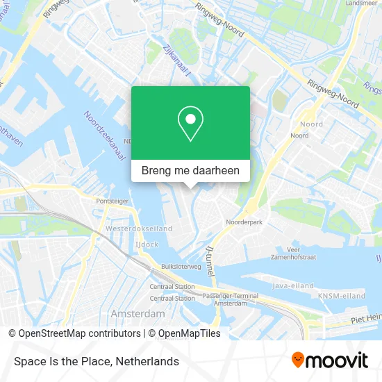 Space Is the Place kaart