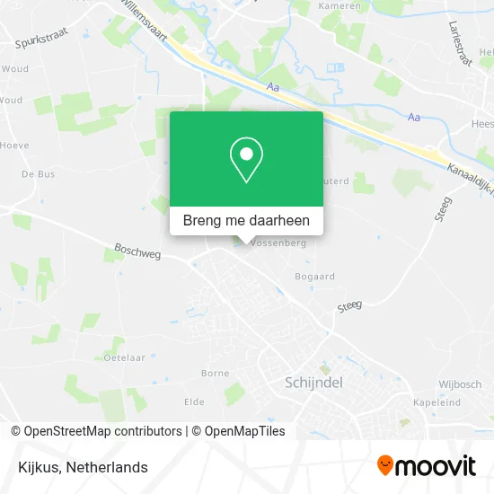 Kijkus kaart