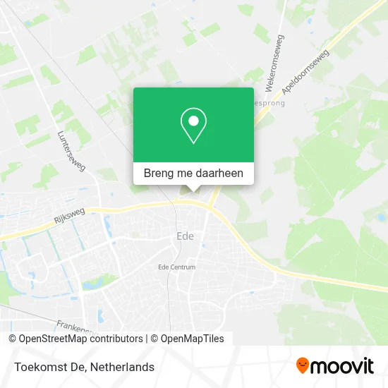 Toekomst De kaart
