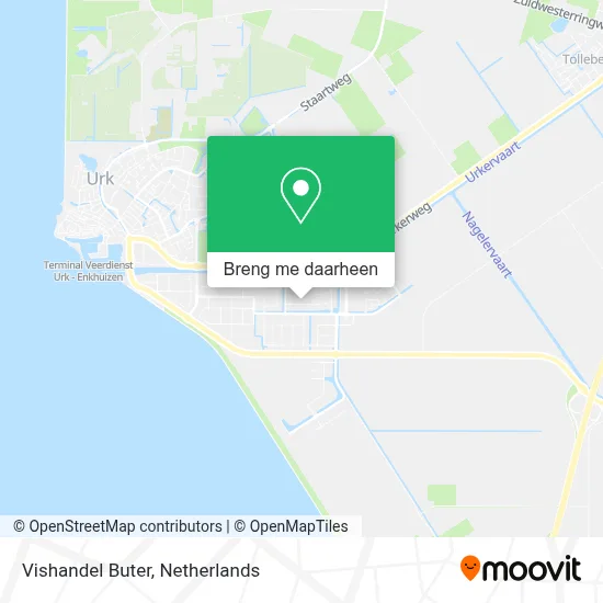 Vishandel Buter kaart