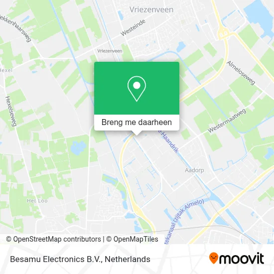 Besamu Electronics B.V. kaart