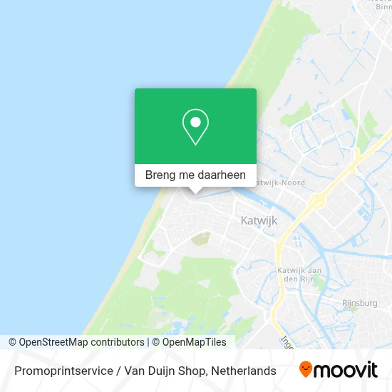 Promoprintservice / Van Duijn Shop kaart