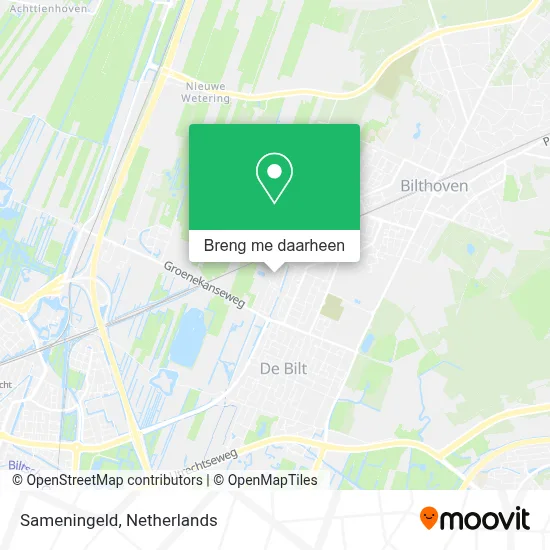 Sameningeld kaart