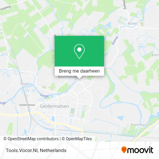 Tools.Vocor.Nl kaart