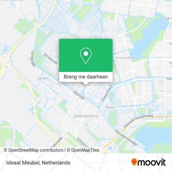Ideaal Meubel kaart