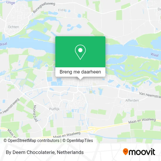 By Deem Chocolaterie kaart