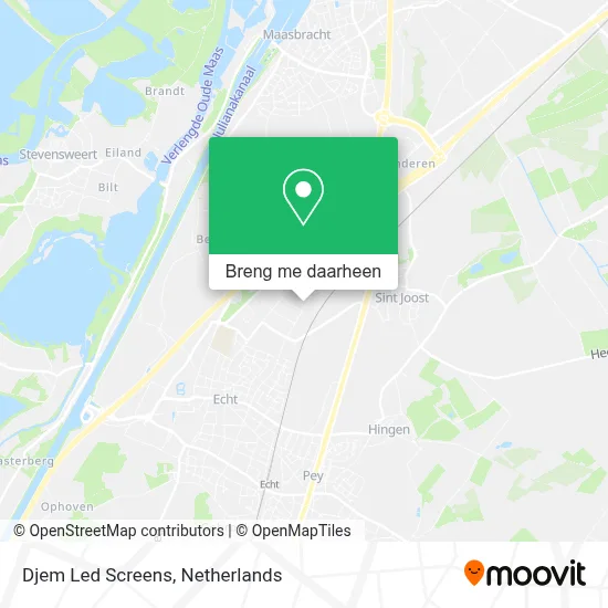 Djem Led Screens kaart