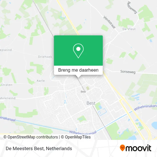 De Meesters Best kaart