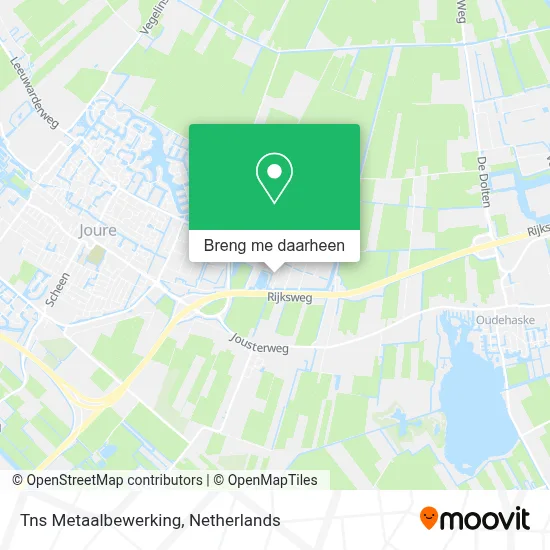 Tns Metaalbewerking kaart