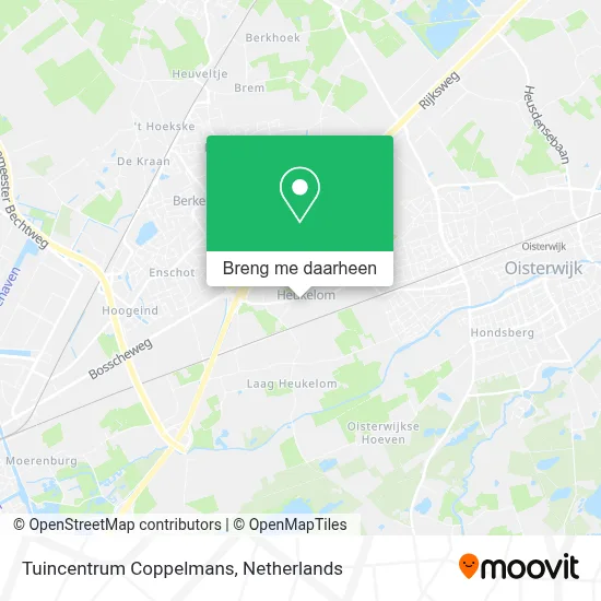 Tuincentrum Coppelmans kaart