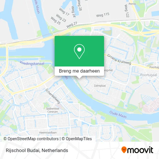 Rijschool Budai kaart