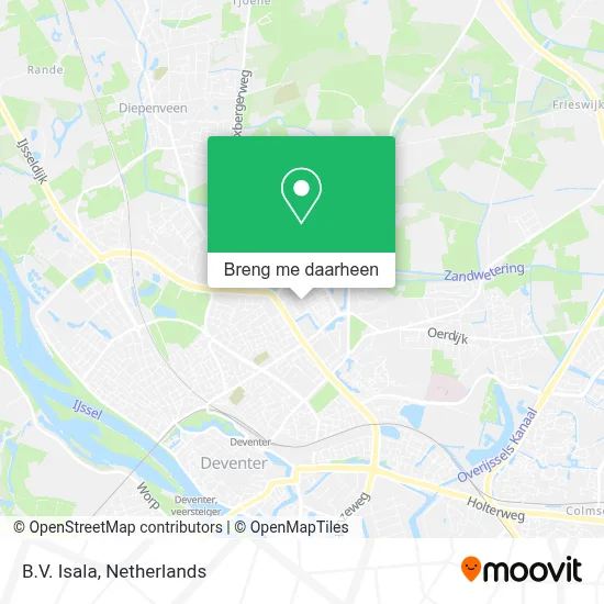 B.V. Isala kaart