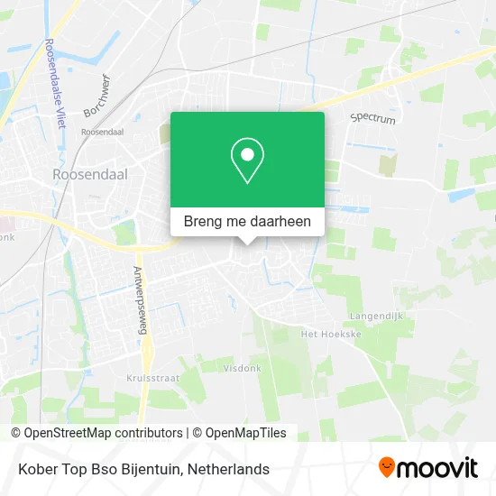 Kober Top Bso Bijentuin kaart