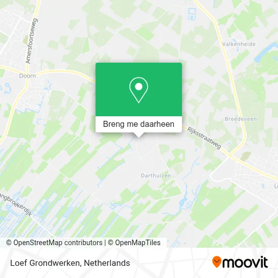 Loef Grondwerken kaart