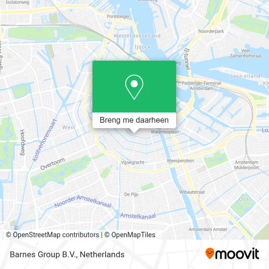Barnes Group B.V. kaart