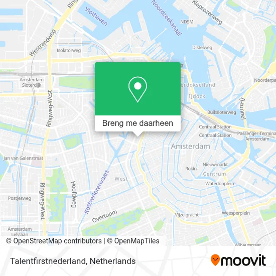 Talentfirstnederland kaart
