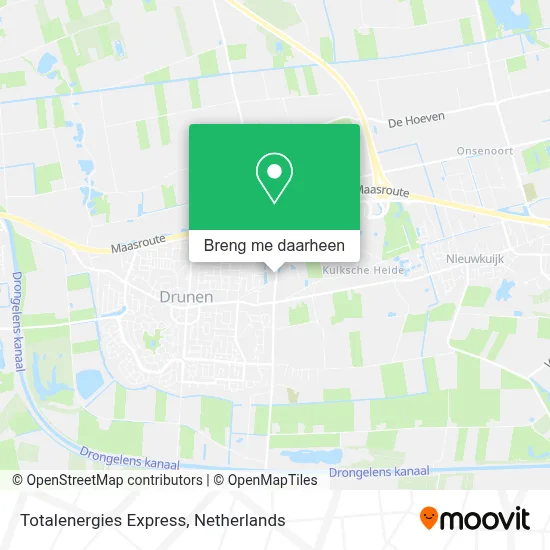 Totalenergies Express kaart