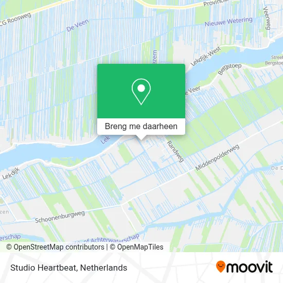 Studio Heartbeat kaart