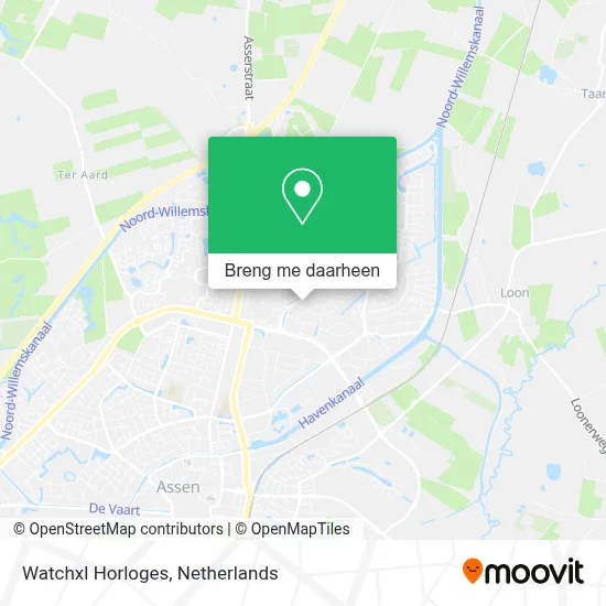 Watchxl Horloges kaart
