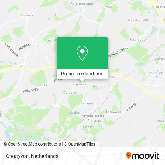 Creatyvon kaart