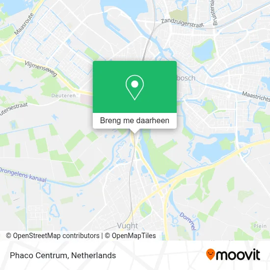 Phaco Centrum kaart