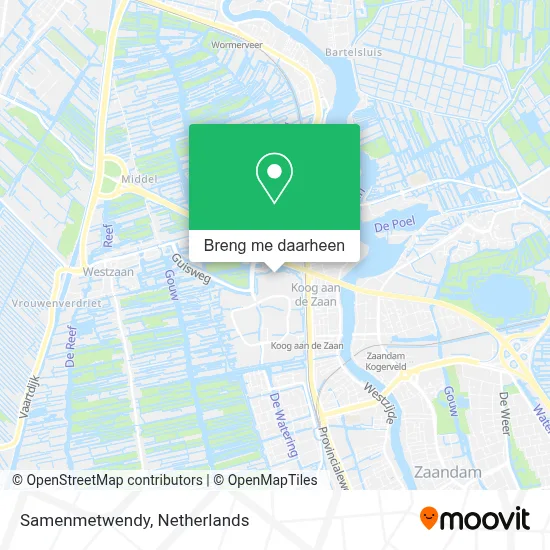 Samenmetwendy kaart