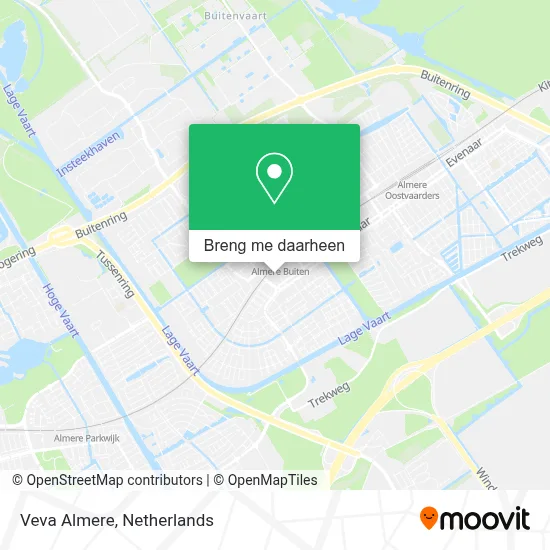 Veva Almere kaart