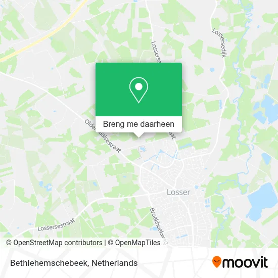 Bethlehemschebeek kaart