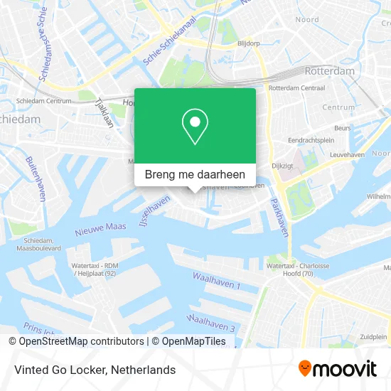 Vinted Go Locker kaart