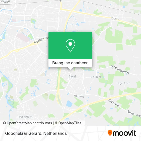 Goochelaar Gerard kaart