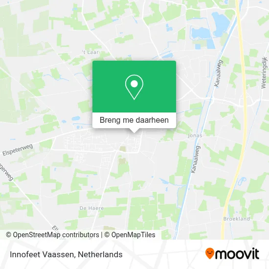 Innofeet Vaassen kaart