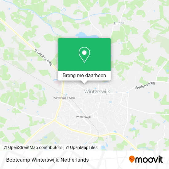 Bootcamp Winterswijk kaart