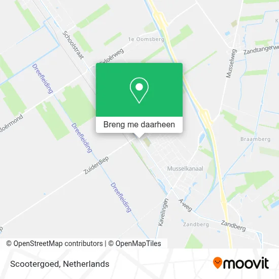 Scootergoed kaart