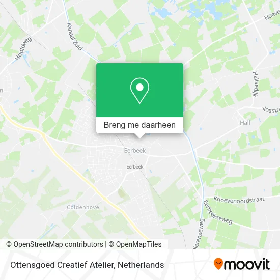 Ottensgoed Creatief Atelier kaart
