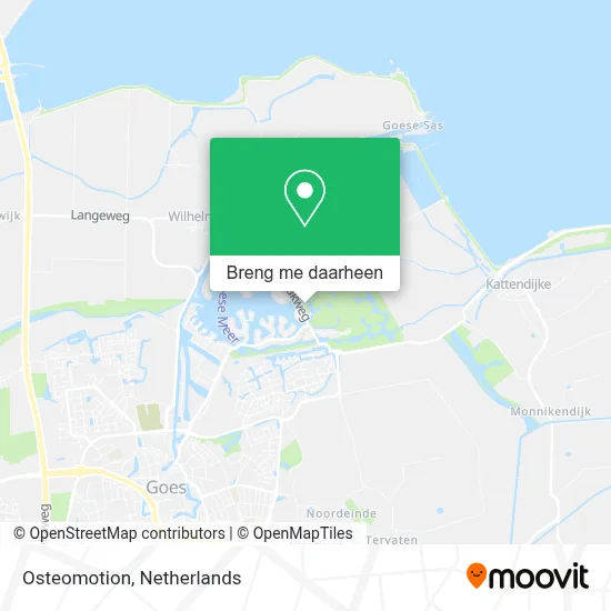 Osteomotion kaart