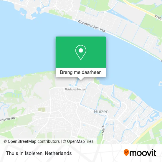 Thuis In Isoleren kaart