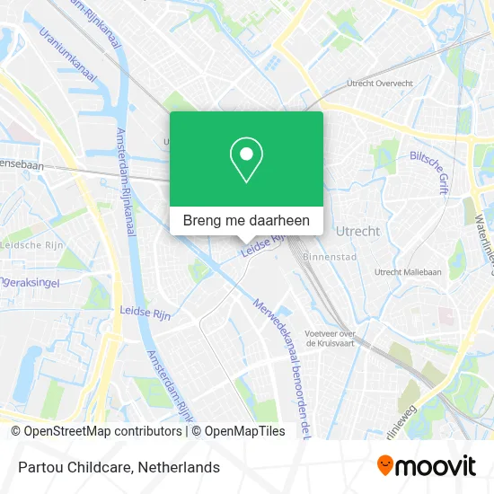 Partou Childcare kaart