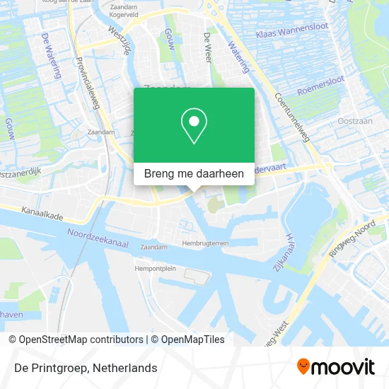 De Printgroep kaart