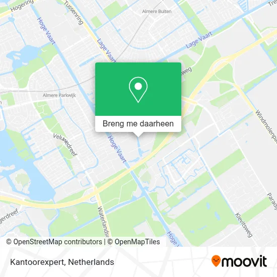 Kantoorexpert kaart