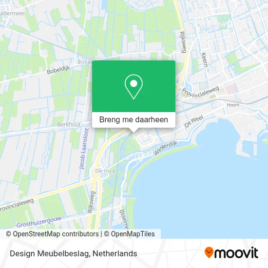Design Meubelbeslag kaart