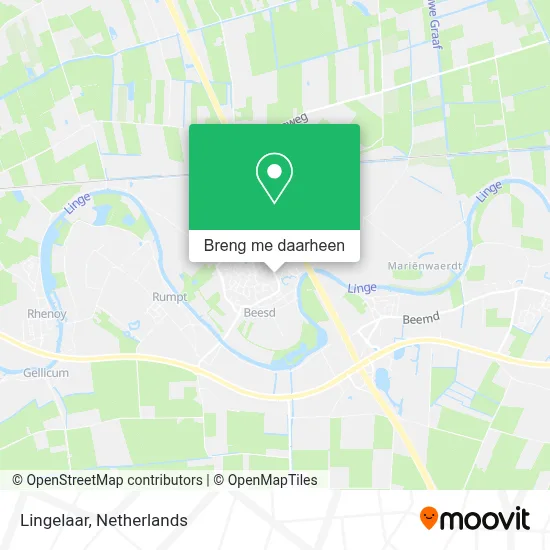 Lingelaar kaart