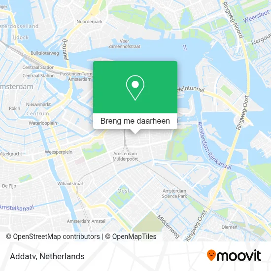 Addatv kaart