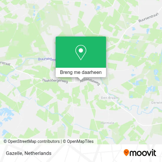 Gazelle kaart