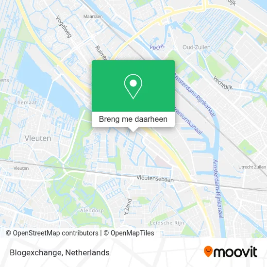 Blogexchange kaart
