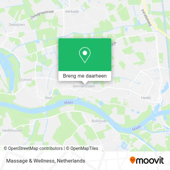 Massage & Wellness kaart