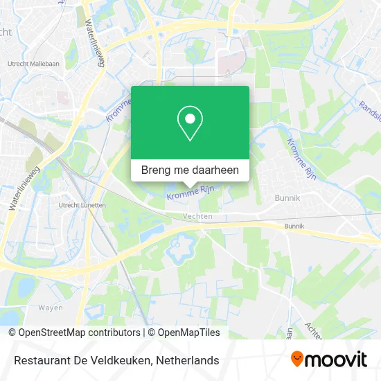 Restaurant De Veldkeuken kaart