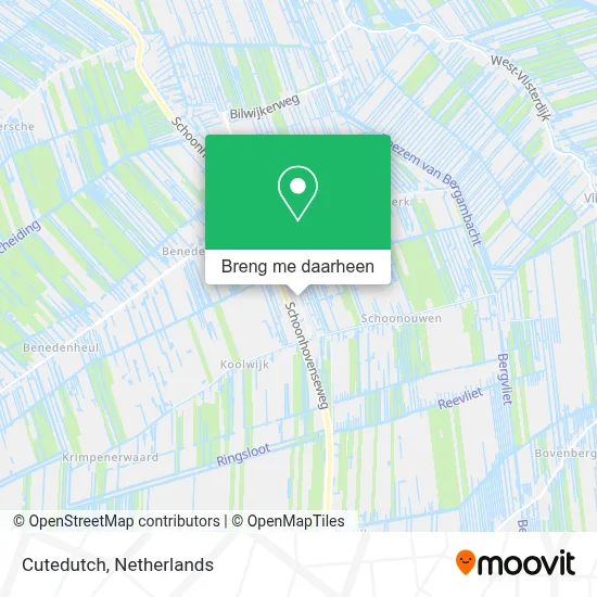 Cutedutch kaart