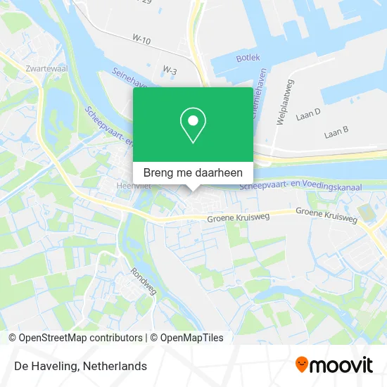 De Haveling kaart