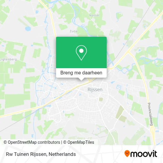 Rw Tuinen Rijssen kaart